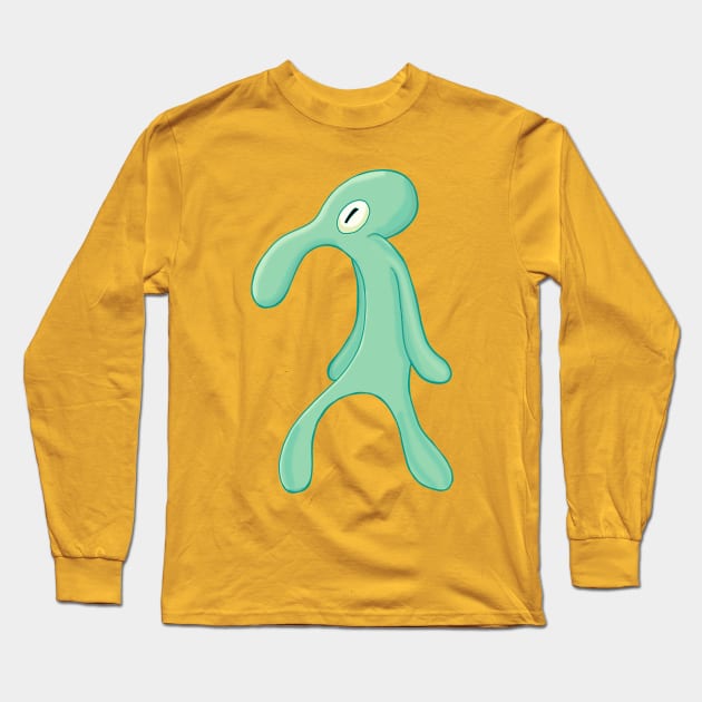 Bold and brash squidward sweatshirt on sale